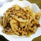 豚のしょうが焼き